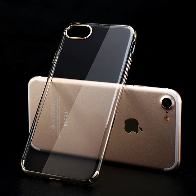 เคส iPhone 7 Plus เคสใสเนื้อกึ่งนิ่มกึ่งแข็ง อย่างดีกันกระแทกได้ดี